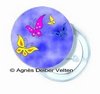 Badge papillon 10