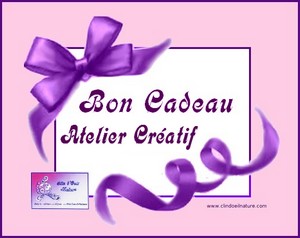 Bon cadeau Atelier créatif