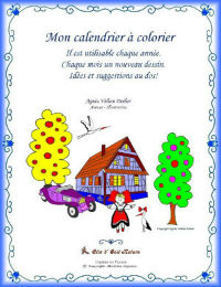 Nouveauté! Mon calendrier à colorier