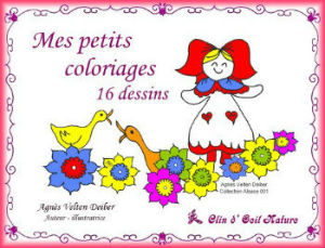 Nouveauté! Mes petits coloriages - 16 dessins