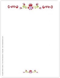 Papier à lettre d
