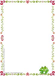 Papier à lettre j