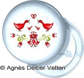 Badge Alsace 13 oies