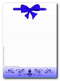 bloc notes noeud satin_ref002