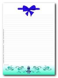 bloc notes noeud satin_ref010