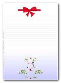 bloc notes noeud satin_ref021