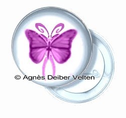 Badge papillon 07